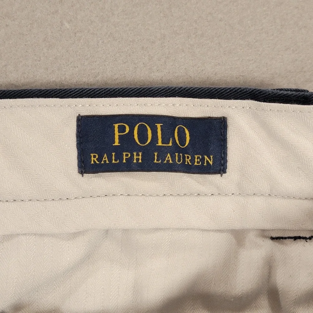Polo Ralph Lauren Chino Pants Straight Leg Classic Fit Navy Men's 32x28 Cotton